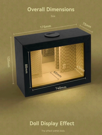 Backrooms Infinity Mirror Diorama