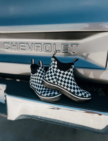 Checkered Deck Boots